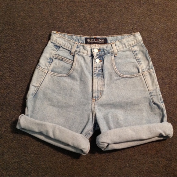 Guess Pants - Vintage Guess High Waist Mom Jean Shorts 29